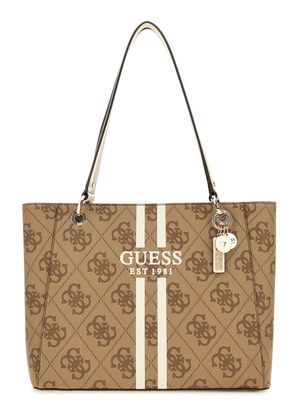 GUESS Noelle II Tote Latte Logo