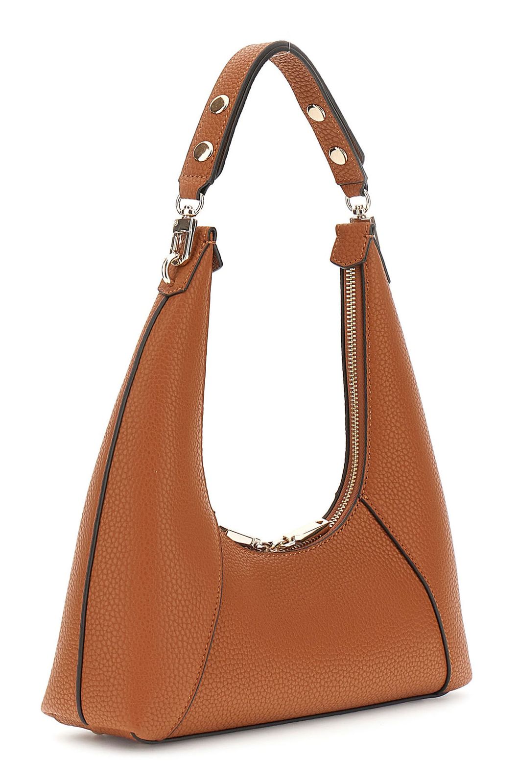 GUESS Calista Top Zip Shoulder Bag Caramel GUESS Calista Top Zip Shoulder Bag Caramel