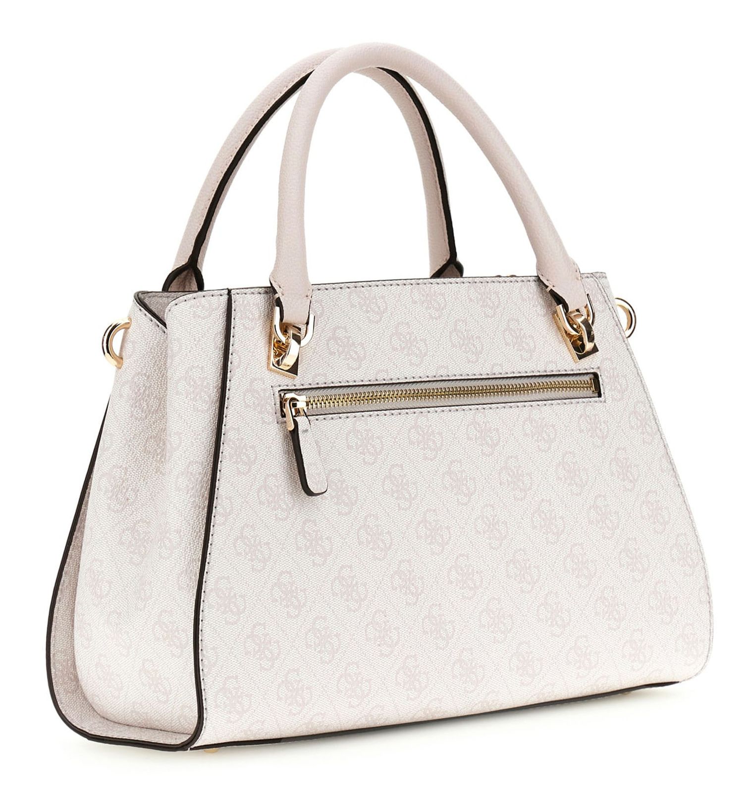 GUESS Noelle II Luxury Satchel White Logo GUESS Noelle II Luxury Satchel White Logo