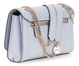 GUESS Noelle II Convertible Xbody Flap Bag Misty Blue