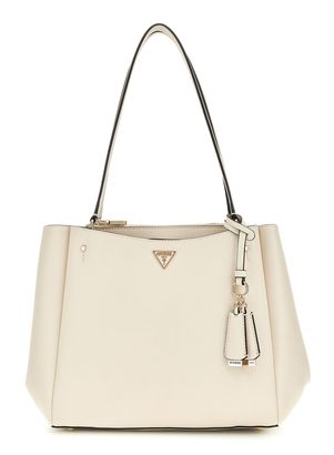 GUESS Talent Multi Comp Tote Cream White