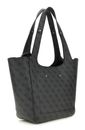 GUESS Calista 2 in 1 Tote Coal Logo GUESS Calista 2 in 1 Tote Coal Logo