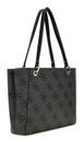 GUESS Noelle II Tote Coal Logo GUESS Noelle II Tote Coal Logo