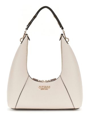 GUESS Calista Top Zip Shoulder Bag Bone