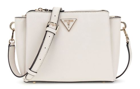 GUESS Noelle II Tri Comp Crossbody Bag Bone