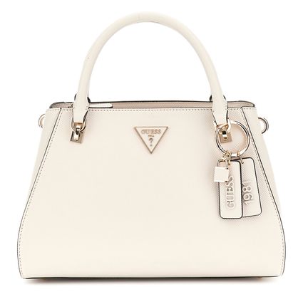 GUESS Noelle II Luxury Satchel Bone