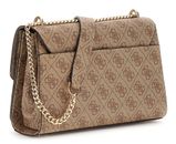 GUESS Calista Convertible Xbody Flap Bag Latte Logo GUESS Calista Convertible Xbody Flap Bag Latte Logo