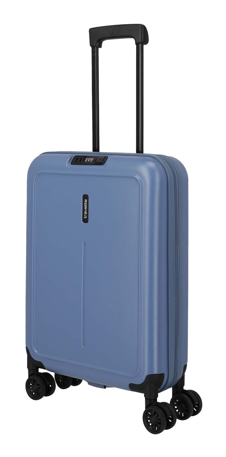 travelite Basics 4W Fold Cabin Trolley S Denim travelite Basics 4W Fold Cabin Trolley S Denim