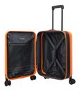 travelite Basics 4W Fold Cabin Trolley S Orange travelite Basics 4W Fold Cabin Trolley S Orange