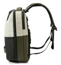 Hedgren Handle 2 Comp Backpack 15,6" + RFID M Vaporous Grey / Olive