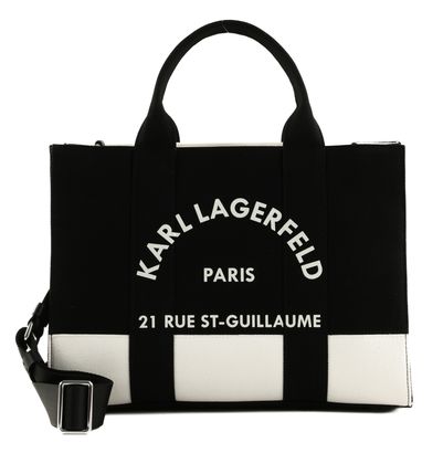 KARL LAGERFELD K / RSG Shopper Cannoli Cream - Black