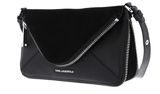 KARL LAGERFELD K / Hardware Shoulder Bag Black - Nickel