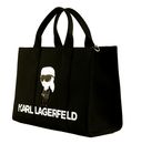 KARL LAGERFELD Ikon Tote Bag Black