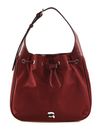 KARL LAGERFELD Ikon Nylon Shoulder Bag Pinot Red KARL LAGERFELD Ikon Nylon Shoulder Bag Pinot Red