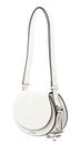 KARL LAGERFELD K / Wellen Saddle Crossbody Bag Creme White KARL LAGERFELD K / Wellen Saddle Crossbody Bag Creme White