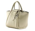 KARL LAGERFELD K / Wellen Tote Bag Creme White