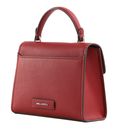 KARL LAGERFELD Ikon Grainy Crossbody Bag Pinot Red