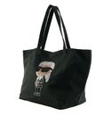 KARL LAGERFELD Ikon Rhinestone Shopper Black KARL LAGERFELD Ikon Rhinestone Shopper Black
