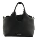KARL LAGERFELD Ikon Grainy Tote Bag Black KARL LAGERFELD Ikon Grainy Tote Bag Black