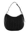KARL LAGERFELD K / Weave Hobo Bag Black - Nickel KARL LAGERFELD K / Weave Hobo Bag Black - Nickel