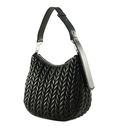 KARL LAGERFELD K / Weave Hobo Bag Black - Nickel KARL LAGERFELD K / Weave Hobo Bag Black - Nickel