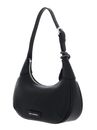 KARL LAGERFELD Ikon Grainy Shoulder Bag Black KARL LAGERFELD Ikon Grainy Shoulder Bag Black