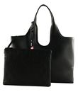 KARL LAGERFELD Ikon Grainy Tote Bag Black KARL LAGERFELD Ikon Grainy Tote Bag Black