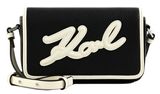 KARL LAGERFELD K / Skuare Crossbody Bag Black / White KARL LAGERFELD K / Skuare Crossbody Bag Black / White