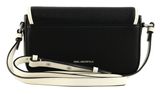 KARL LAGERFELD K / Skuare Crossbody Bag Black / White KARL LAGERFELD K / Skuare Crossbody Bag Black / White