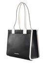 KARL LAGERFELD K / Skuare Tote Grainy M Black / White KARL LAGERFELD K / Skuare Tote Grainy M Black / White