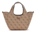 GUESS Calista 2 in 1 Mini Tote Latte Logo GUESS Calista 2 in 1 Mini Tote Latte Logo