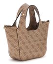 GUESS Calista 2 in 1 Mini Tote Latte Logo GUESS Calista 2 in 1 Mini Tote Latte Logo