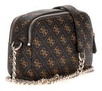 GUESS Noelle II Crossbody Camera Bag Brown Logo