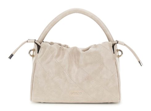 GUESS Amys Drawstring Crossbody Simply Taupe