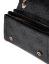 GUESS Noelle II Convertible Xbody Flap Bag Coal Logo GUESS Noelle II Convertible Xbody Flap Bag Coal Logo