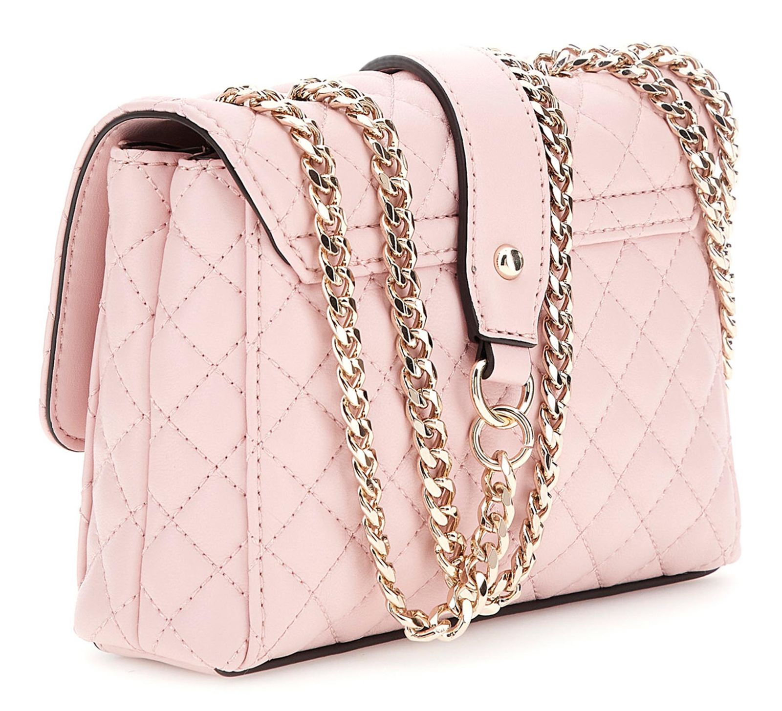GUESS Everlee Mini Convertible Xbody Flap Bag Rose Water GUESS Everlee Mini Convertible Xbody Flap Bag Rose Water