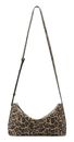 LIEBESKIND BERLIN Elvira Leo Suede Crossbody Bag M Beige