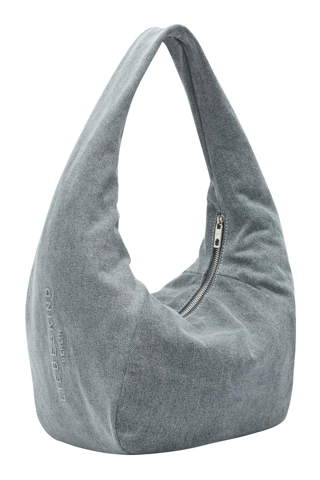 LIEBESKIND BERLIN Farrah Denim Hobo Bag M Blue Denim LIEBESKIND BERLIN Farrah Denim Hobo Bag M Blue Denim