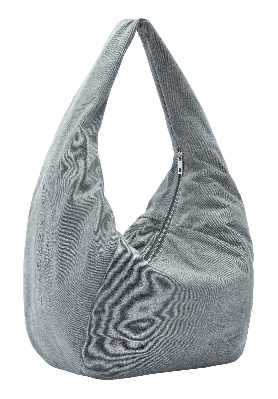 LIEBESKIND BERLIN Farrah Denim Hobo Bag L Blue Denim LIEBESKIND BERLIN Farrah Denim Hobo Bag L Blue Denim