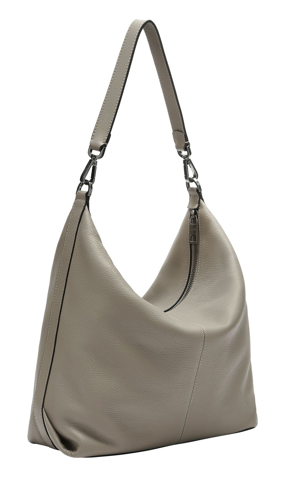 LIEBESKIND BERLIN Paris Hobo Bag M Neutral Gray LIEBESKIND BERLIN Paris Hobo Bag M Neutral Gray