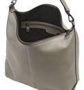 LIEBESKIND BERLIN Paris Hobo Bag M Neutral Gray