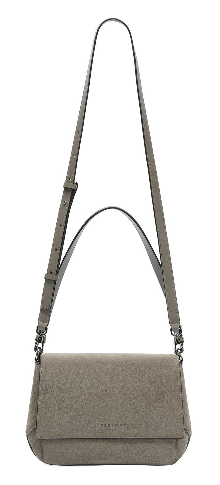 LIEBESKIND BERLIN Lilly Crossbody Bag M Neutral Gray LIEBESKIND BERLIN Lilly Crossbody Bag M Neutral Gray