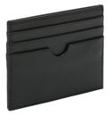 LIEBESKIND BERLIN Soft Nappa Card Holder XS Black LIEBESKIND BERLIN Soft Nappa Card Holder XS Black