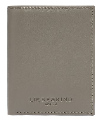 LIEBESKIND BERLIN Soft Nappa Men' s Card Etui S Neutral Gray