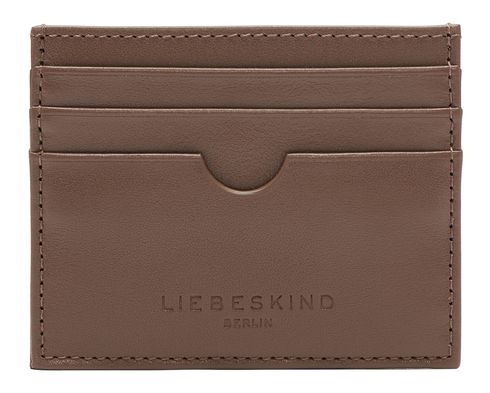LIEBESKIND BERLIN Soft Nappa Card Holder XS Russet