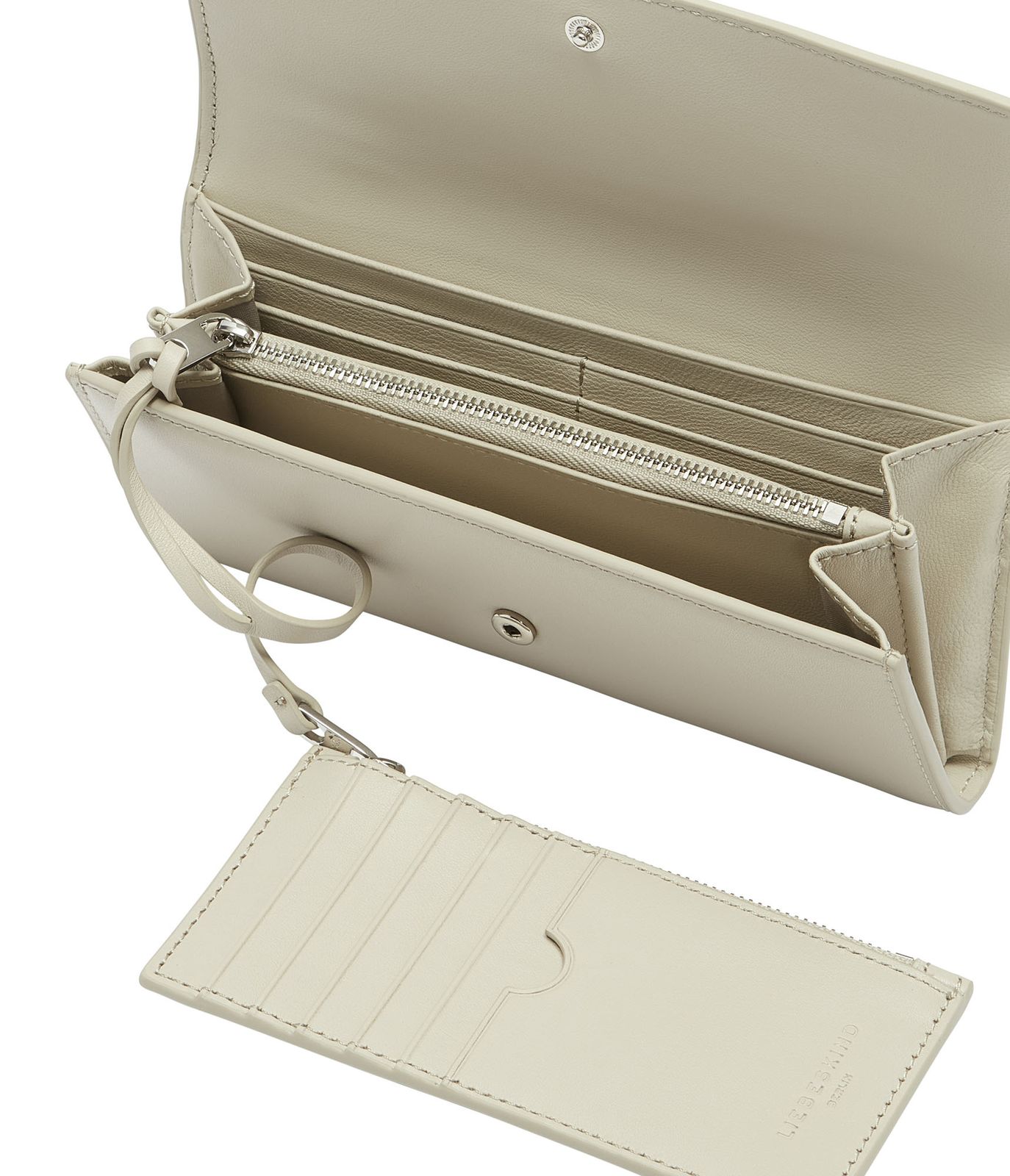 LIEBESKIND BERLIN Soft Nappa Valentina Wallet L Milk LIEBESKIND BERLIN Soft Nappa Valentina Wallet L Milk