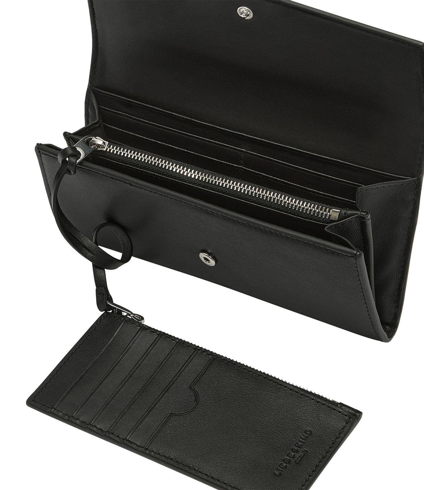 LIEBESKIND BERLIN Soft Nappa Valentina Wallet L Black LIEBESKIND BERLIN Soft Nappa Valentina Wallet L Black