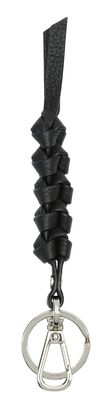 LIEBESKIND BERLIN Pebble Hannah Keyring Black