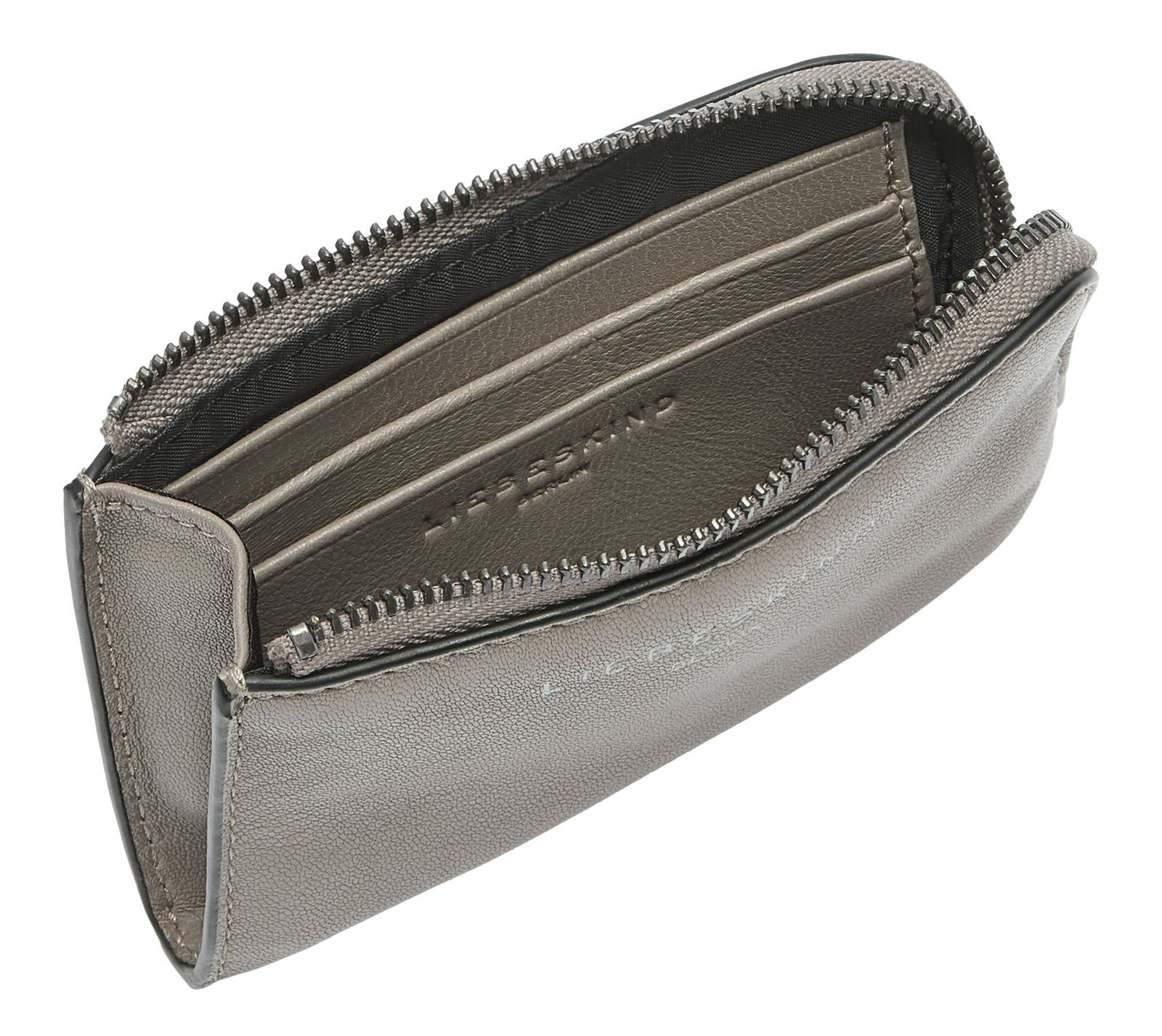 LIEBESKIND BERLIN Sheep Natural Lena Wallet Neutral Gray LIEBESKIND BERLIN Sheep Natural Lena Wallet Neutral Gray