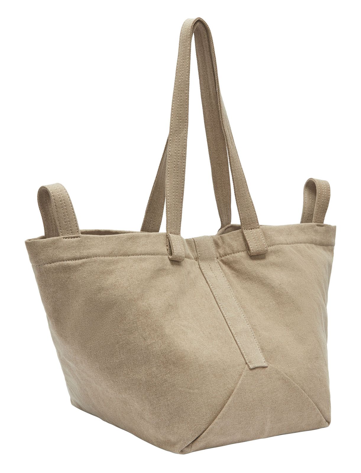 LIEBESKIND BERLIN Elvira Denim Shopper M Beige LIEBESKIND BERLIN Elvira Denim Shopper M Beige